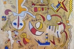 Lebenslauf   #125    80x60 cm