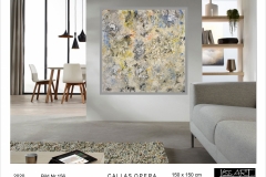 CALLAS-OPERA   Bild # 156    150x150 cm