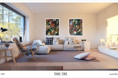 Take-one-1+2     Bild-Nr. 132 +133          je 89x69cm